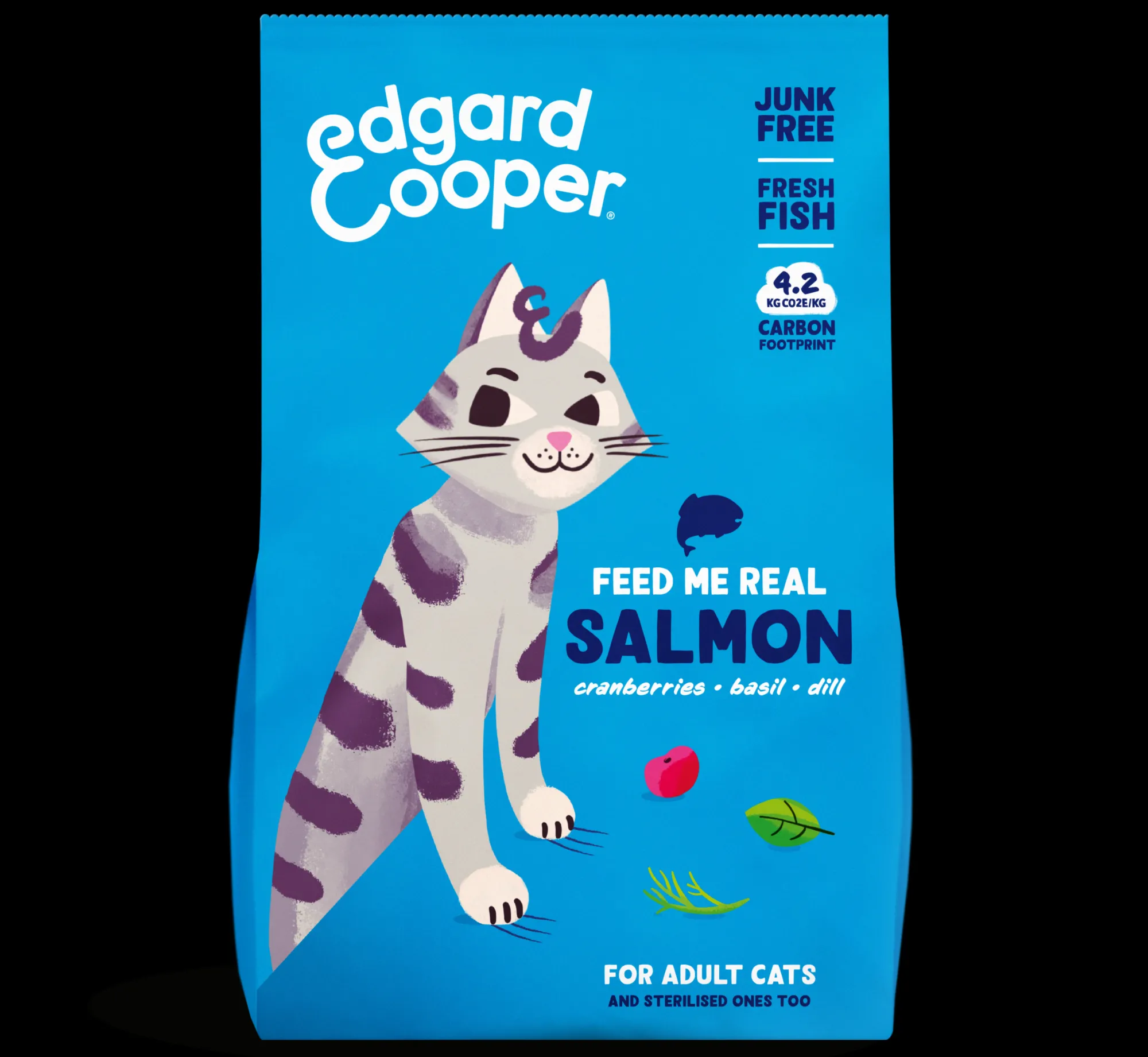 Kat Voeding|ohgreen Adult Brokjes Zalm 2kg
