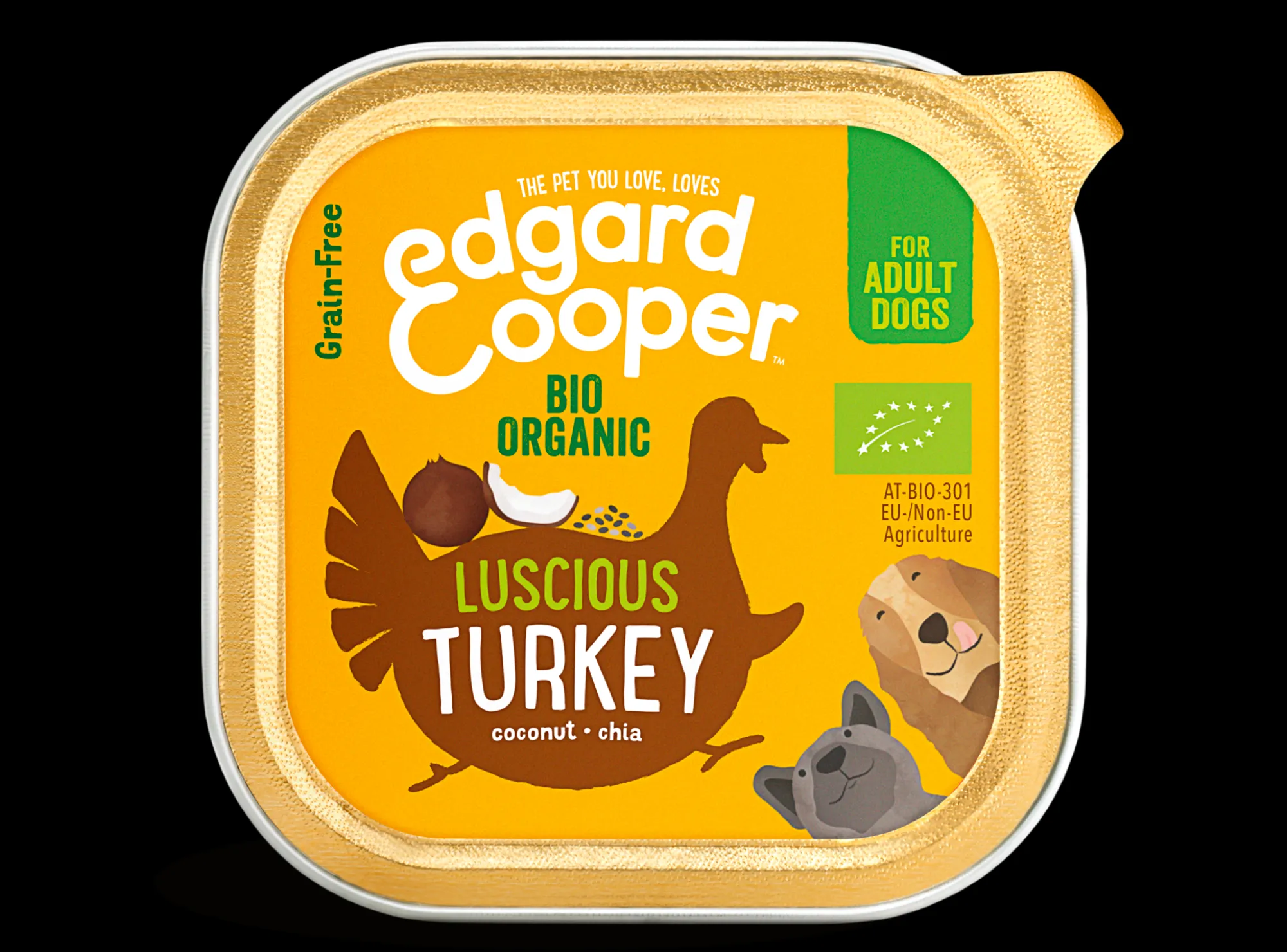 Hond Voeding|ohgreen Adult paté BIO kalkoen 100g