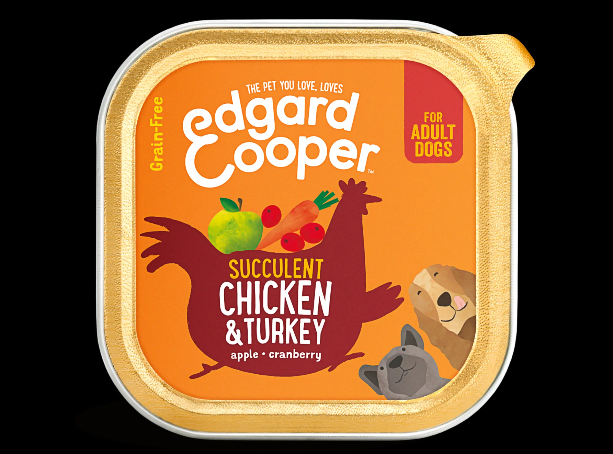 Hond Voeding|ohgreen Adult paté kip & kalkoen 150g