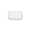 Servies|ohgreen AMUSEBORD PORCELINO VIERKANT WIT
