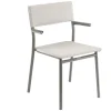 Tuinmeubelen|ohgreen Armstoel Oron Duo Galet Titane