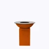 Bbq|ohgreen Barbecue Cortenstaal d88cm met vierkante gesloten voet
