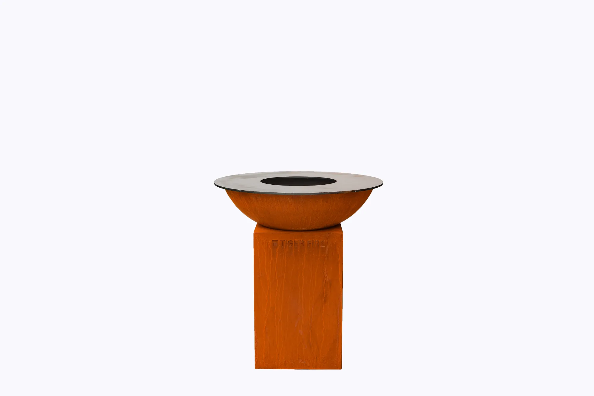 Bbq|ohgreen Barbecue Cortenstaal d88cm met vierkante gesloten voet