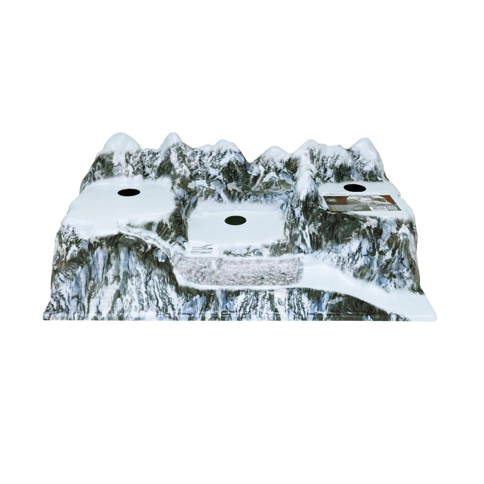 Lemax Kerstdorpen|ohgreen Basis dolomieten 78x38cm