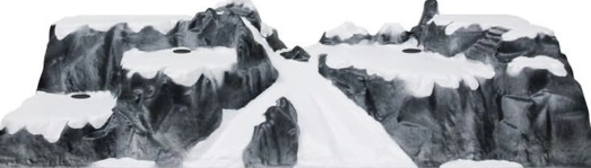 Lemax Kerstdorpen|ohgreen Basis kerstdorp skipiste 120x40cm