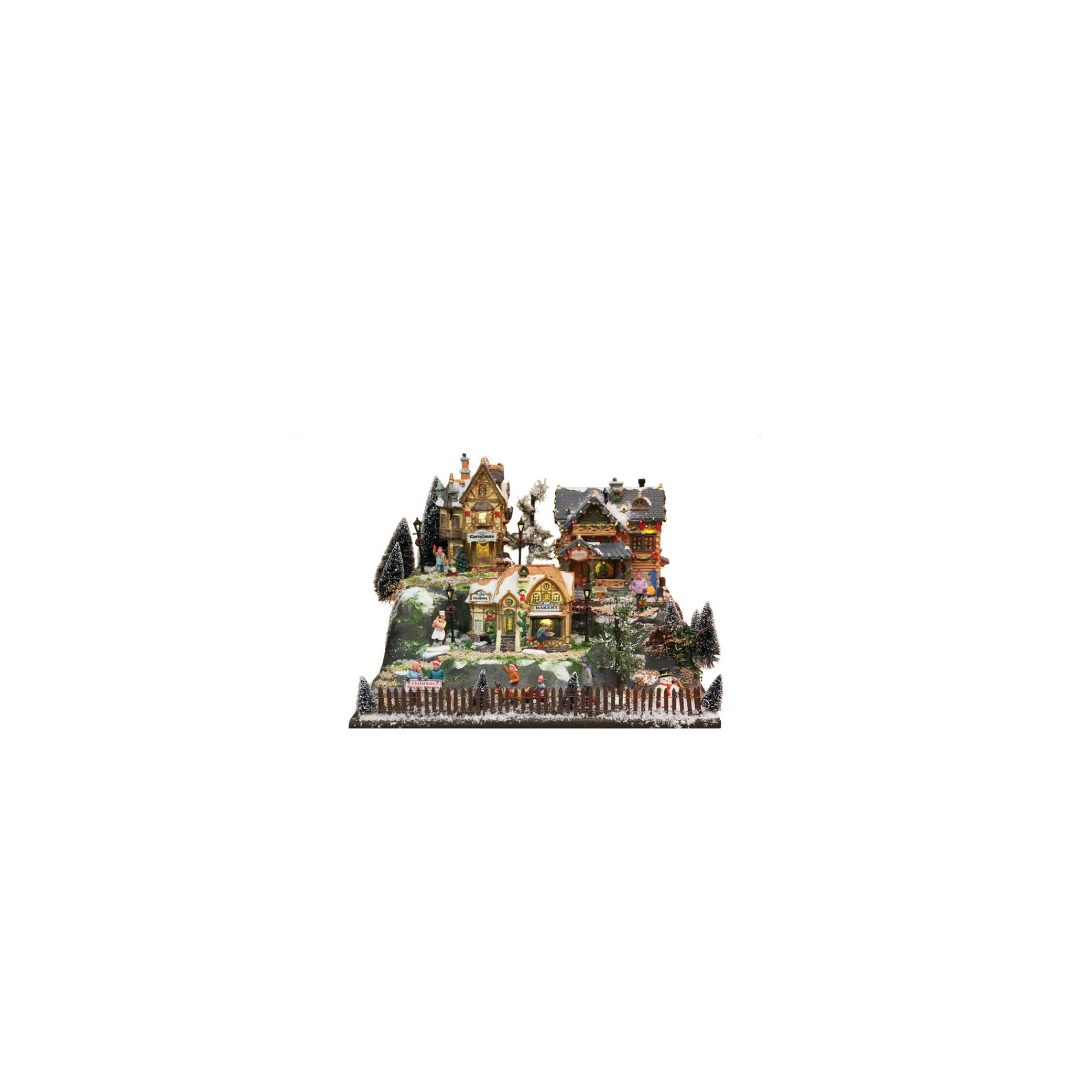 Lemax Kerstdorpen|ohgreen Basis starter dorp 50x38cm