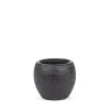 Potten En Vazen|ohgreen Black Ancient Sierpot s l13xb13x11,5 zwart