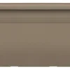 Kunststof|Ecocheques|ohgreen Bloembak relax 80cm taupe
