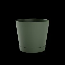 Kunststof|Ecocheques|ohgreen Bloempot Orione 24cm bosgroen
