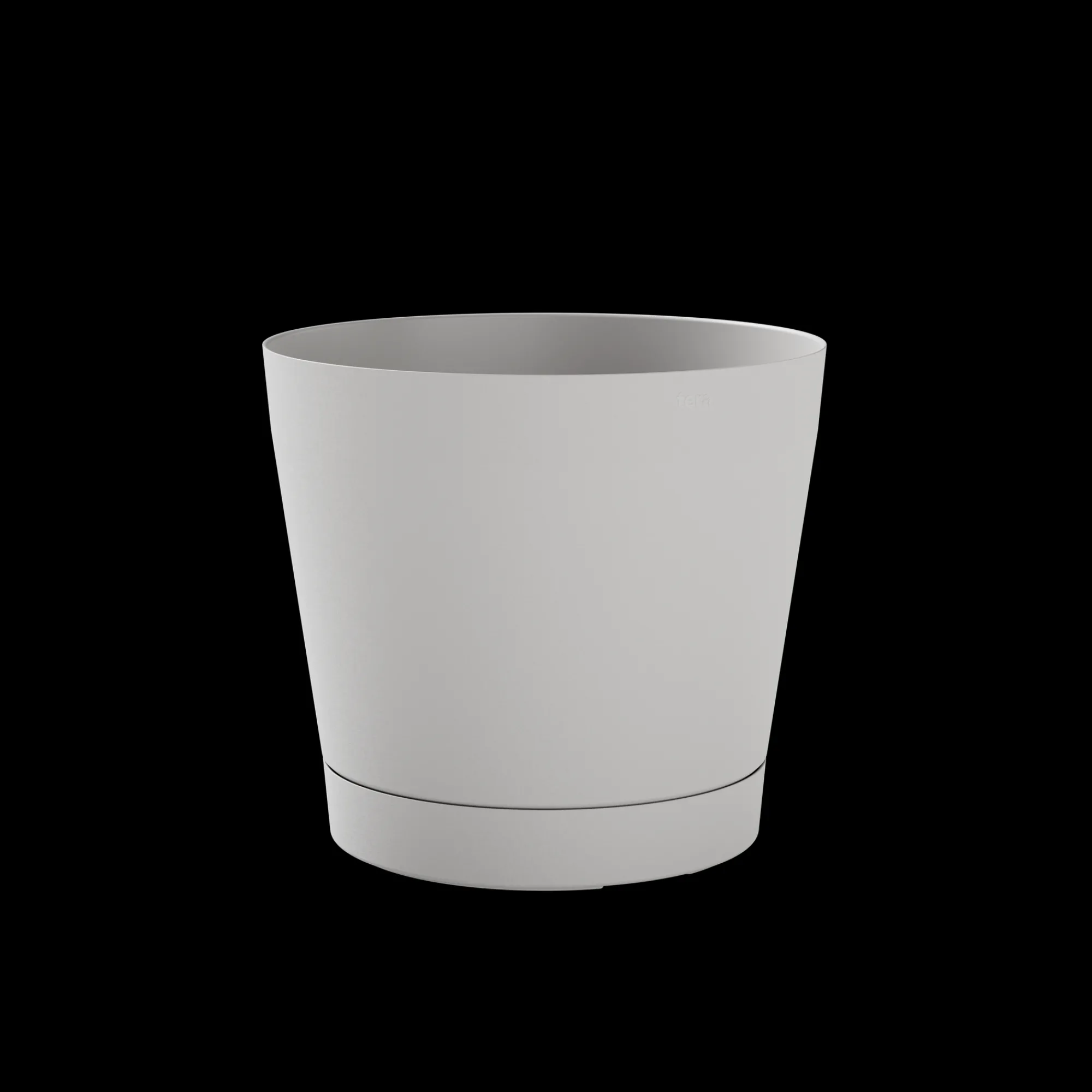 Kunststof|Ecocheques|ohgreen Bloempot Orione 24cm wolkwit
