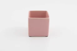 Potten En Vazen|ohgreen BLOEMPOT VIERKANT BASIC MINI Ø 7CM MAT ROZE