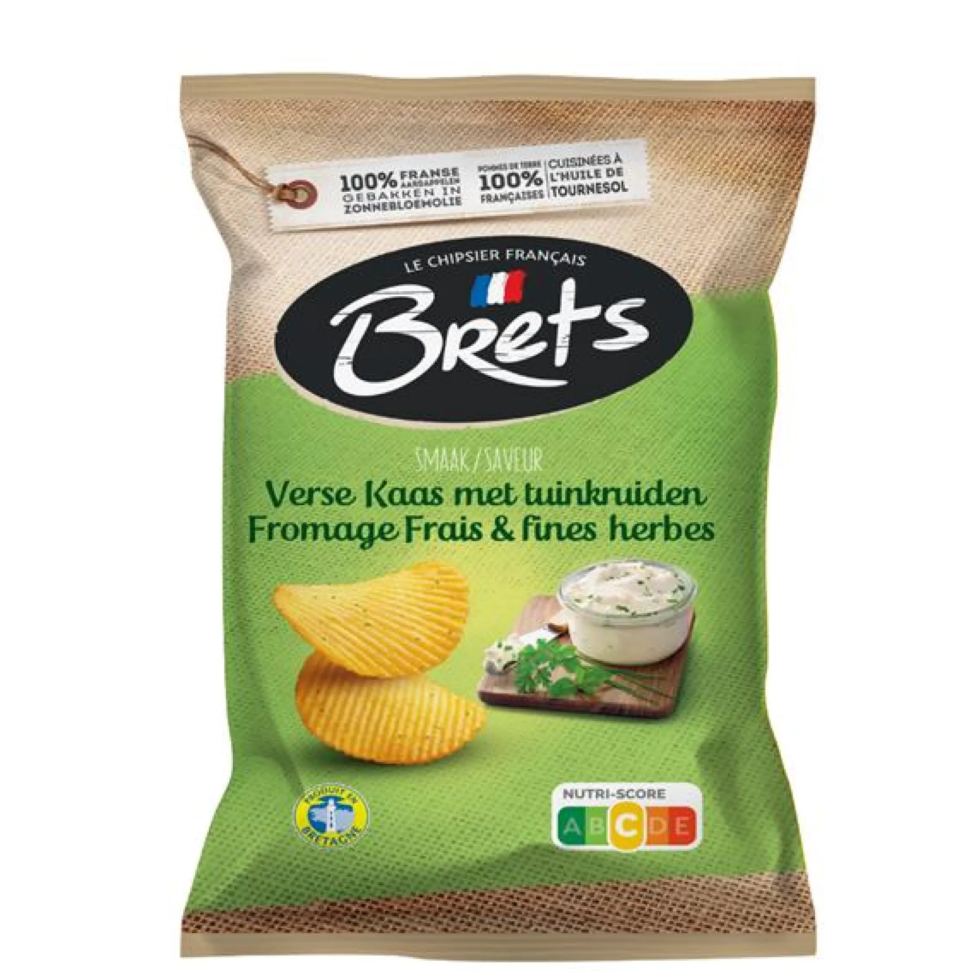 Voeding|ohgreen Brets chips verse kaas & kruiden smaak