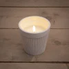 Verlichting|ohgreen Buitenkaars in pot 3d vlam wit