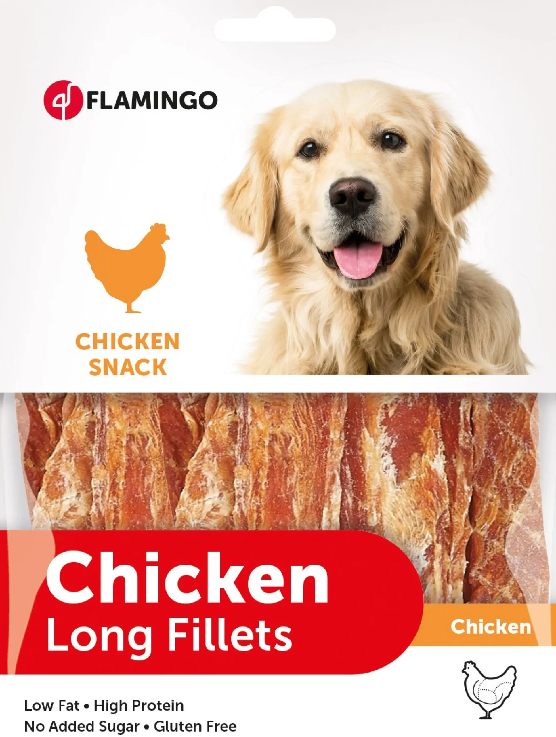 Hond Voeding|Werelddierendag|ohgreen Chick'n snack lang 170 gr.