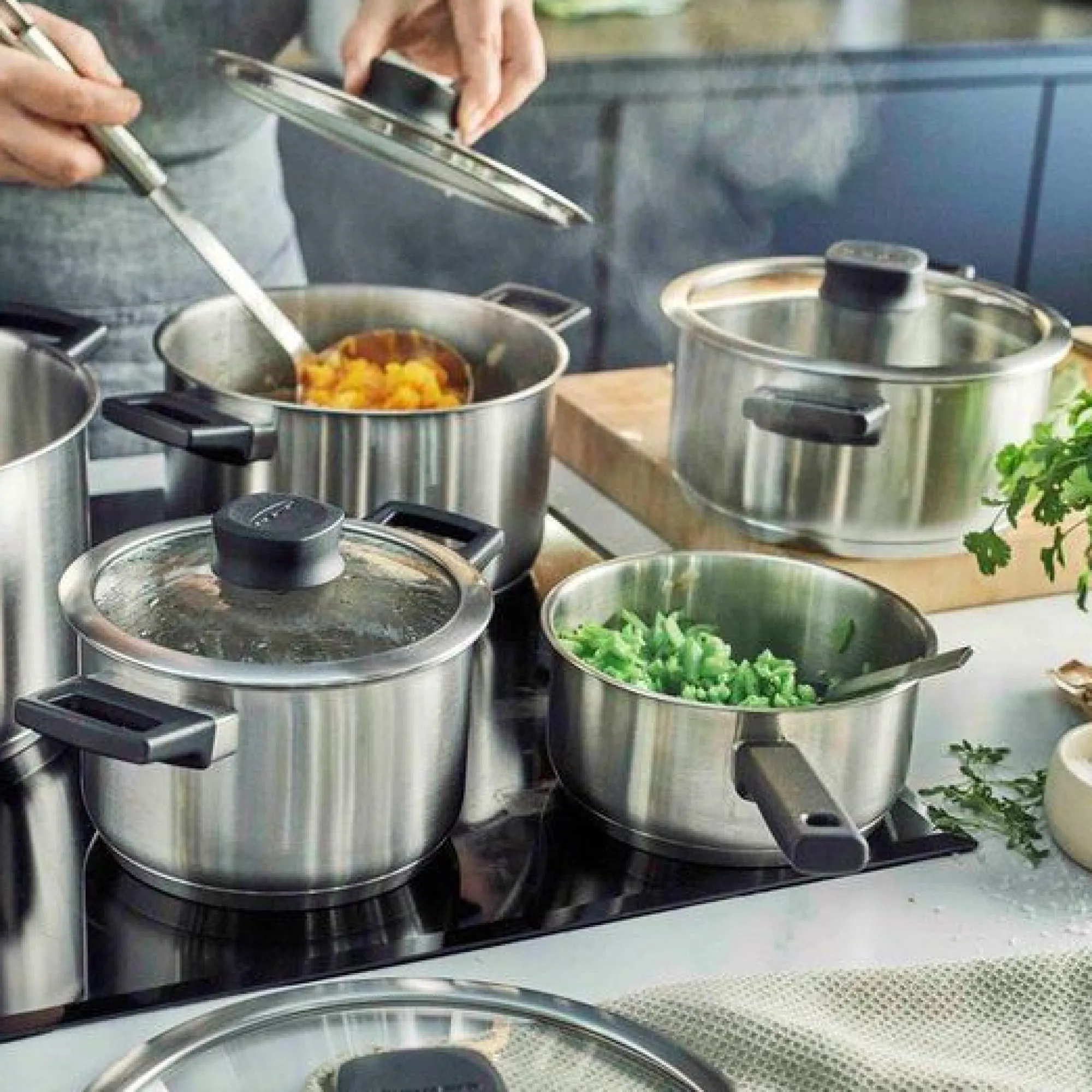 Koken|ohgreen Comfort 3 Pannenset 5-delig