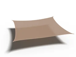 Schaduwdoeken|ohgreen Coolfit schaduwdoek vierkant, 500x500cm, zand