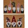 Kerstdecoratie|ohgreen Deurmat kokosvezel gnoom