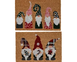 Kerstdecoratie|ohgreen Deurmat kokosvezel gnoom