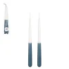 Kaarsen|ohgreen Dip-dye Dinerkaars - Set van 2 - H30 x 2,2 cm