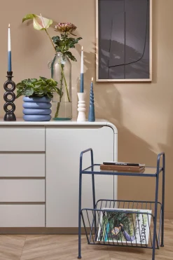 Kaarsen|ohgreen Dip-dye Dinerkaars - Set van 2 - H30 x 2,2 cm