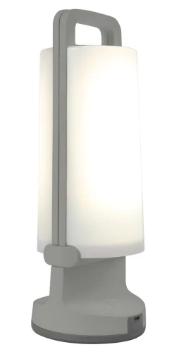 Verlichting|Ecocheques|ohgreen Dragonfly solar tafellamp zilver grijs led 1.2w