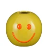 Potten En Vazen|ohgreen Duke vaas smiley - h16,5xd18,5cm