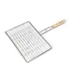 Accessoires En Onderhoud|Ecocheques|ohgreen Elastische grill uit chroom en hout 40x28cm FSC 100%