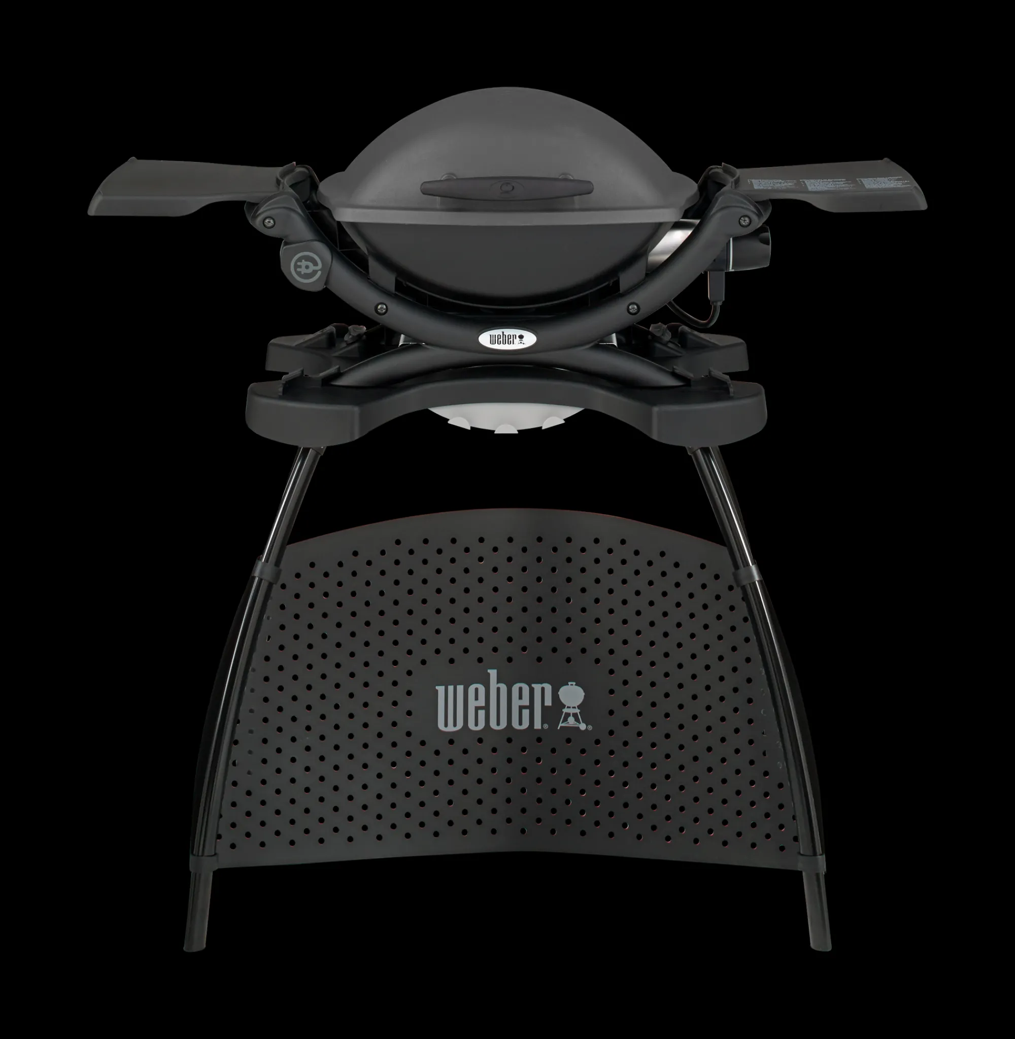 Bbq|ohgreen Electrische barbecue Q1400 met onderstel, Dark Grey