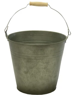 Metaal|ohgreen Emmer zink vintage groen d30h29