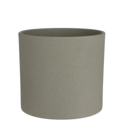 Potten En Vazen|ohgreen Era pot rond licht groen - h26xd28cm