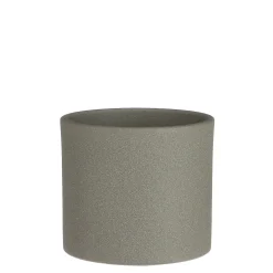 Potten En Vazen|ohgreen Era pot rond licht groen - h12,5xd13,5cm