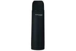 Onderweg|ohgreen Everyday ss fles 0.5 l zwart rubber