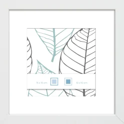 Sfeermakers|ohgreen fotolijst halmstad wit 15x15 cm