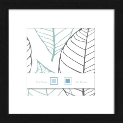 Sfeermakers|ohgreen fotolijst halmstad zwart 15x15 cm