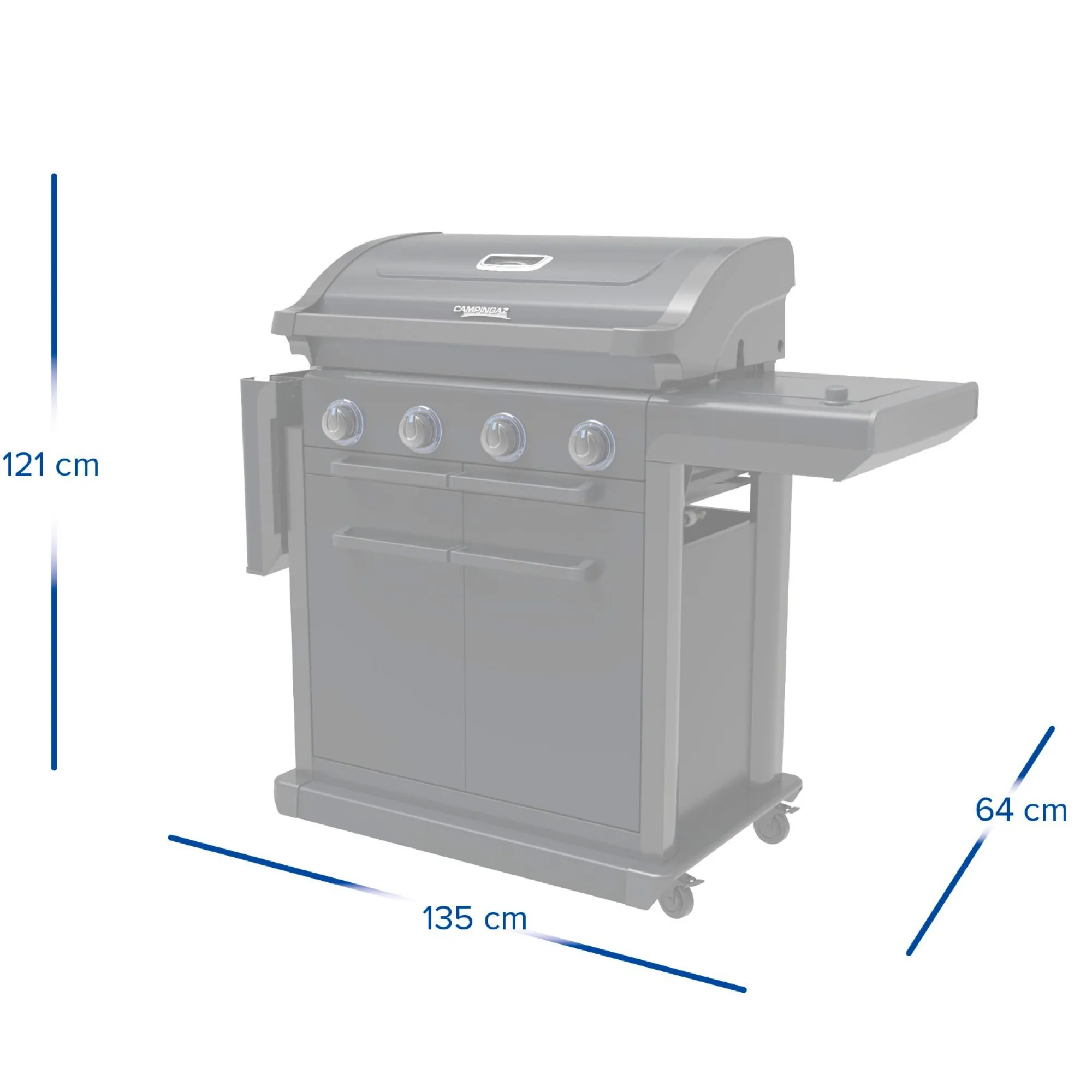 Bbq|ohgreen Gasbarbecue 4 Series Onyx S