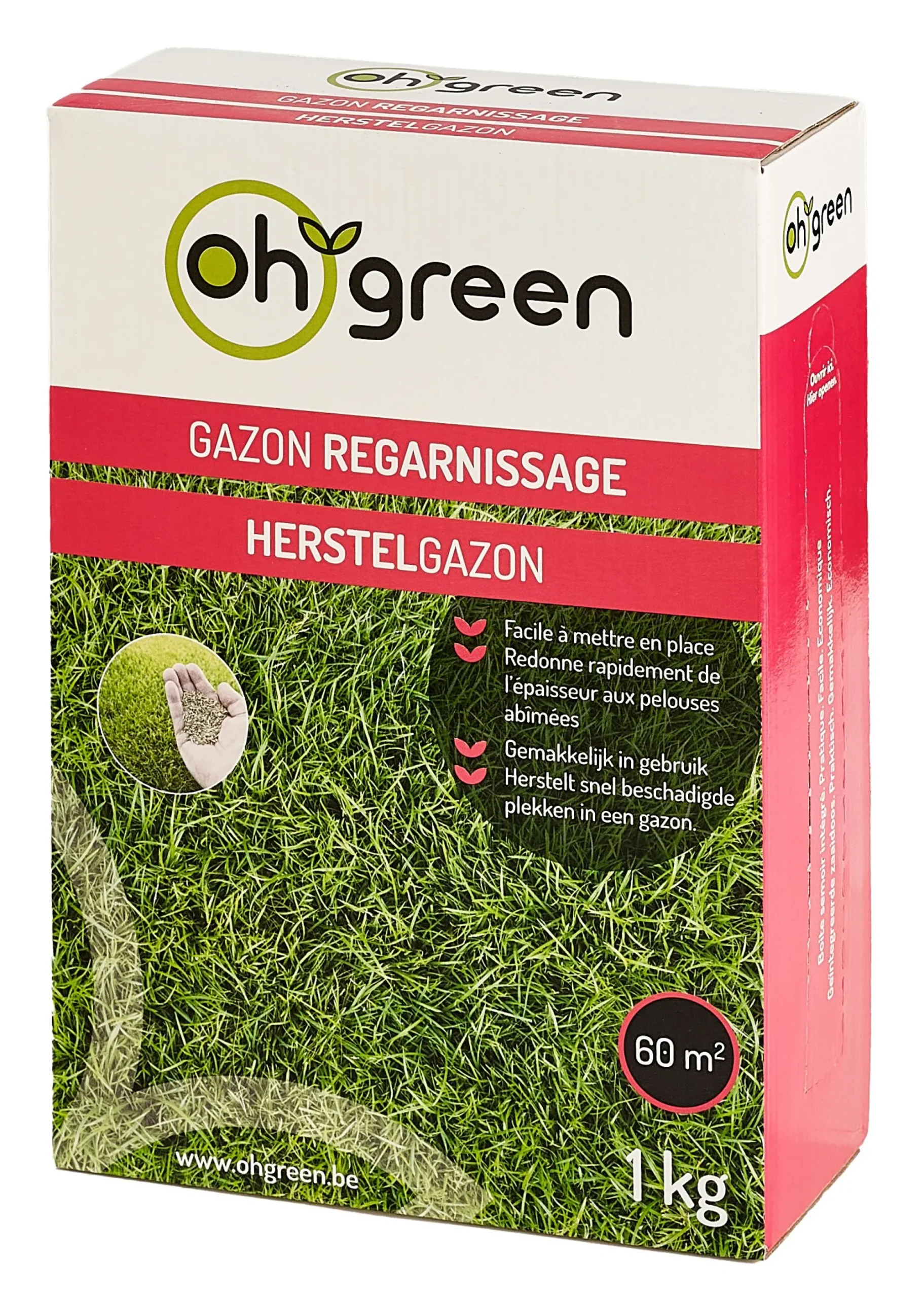 Zaden|Maak Je Tuin Lenteklaar|ohgreen Gazonzaad herstelgazon 1kg