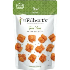 Voeding|ohgreen Gefrituurde rijstcrackers met tom yum smaak 150g