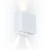 Verlichting|ohgreen Gemini wandlamp mat wit led 10w