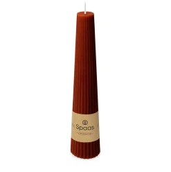 Kaarsen|ohgreen Geribde obelisk kaars