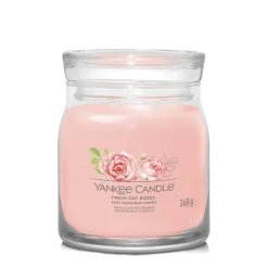 Geuren|ohgreen Geurkaars fresh cut roses m jar