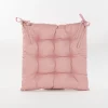 Accessoires En Onderhoud|ohgreen Gewatteerd stoelkussen oud roze 38x38cm