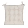 Accessoires En Onderhoud|ohgreen Gewatteerd stoelkussen zand 38x38cm