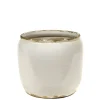 Potten En Vazen|ohgreen Glazed shades Pot costa s white d18,5h19