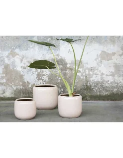 Potten En Vazen|ohgreen Glazed shades Sierpot costa 18,5x18,5x19 roz