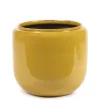 Potten En Vazen|ohgreen Glazed shades Sierpot costa 21x21x21 honey