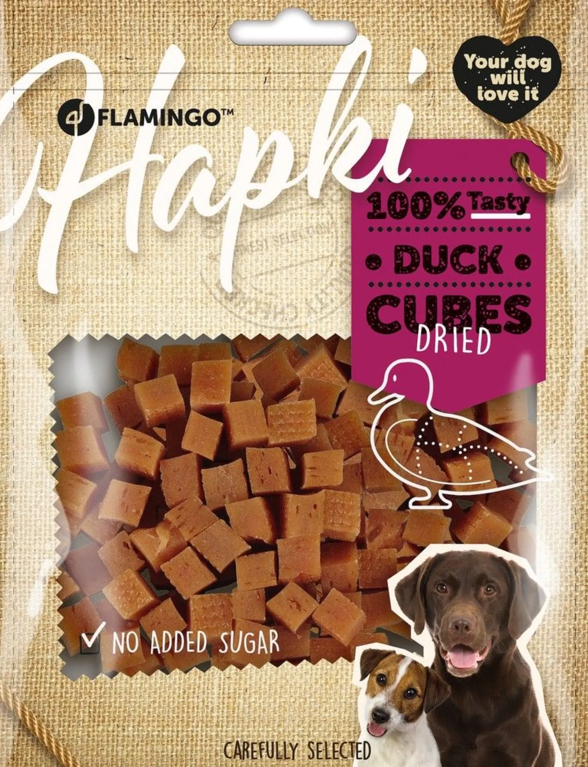 Werelddierendag|Hond Voeding|ohgreen Hapki eendenblokjes 170gr