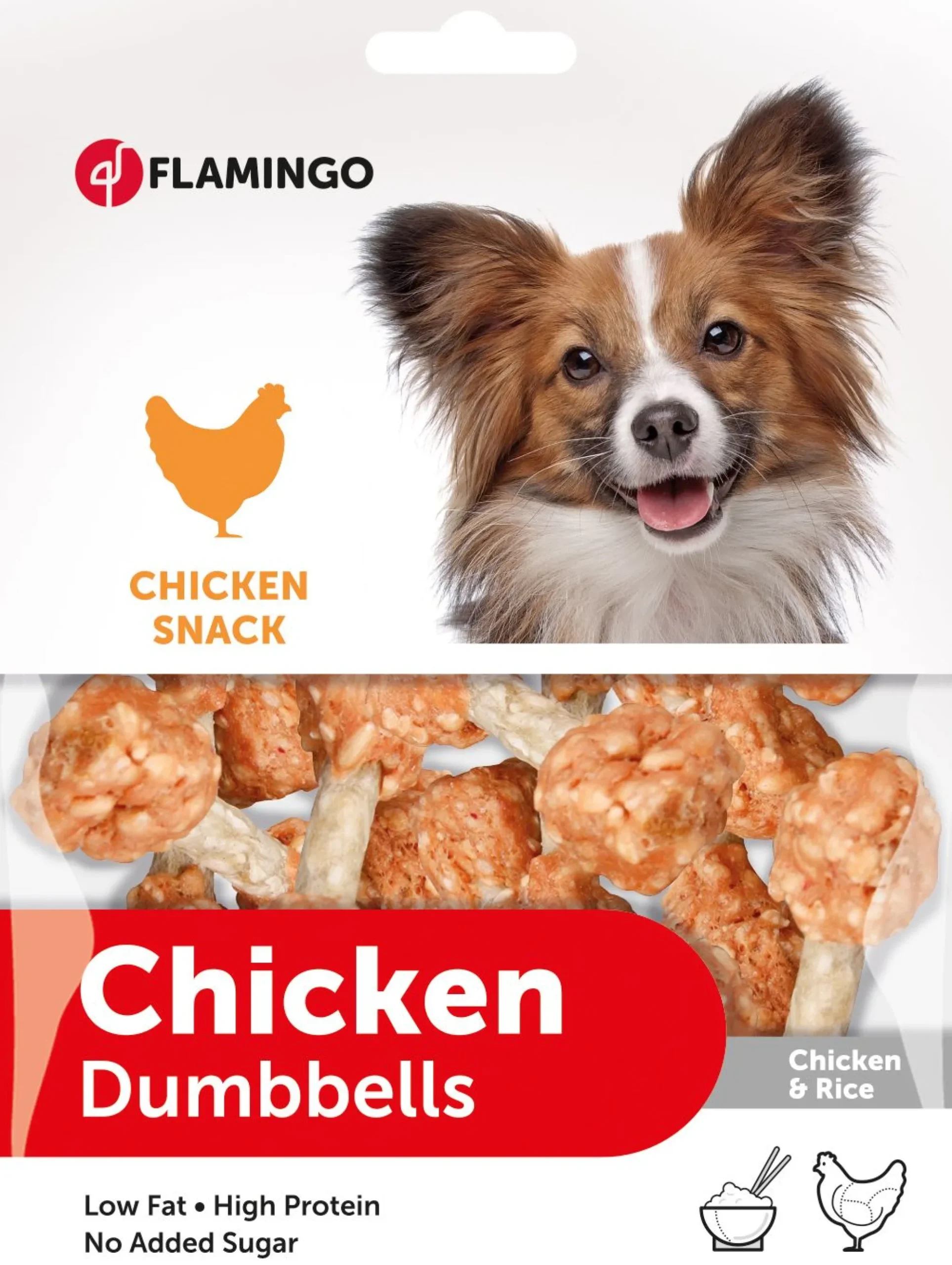 Hond Voeding|Werelddierendag|ohgreen Hapki kip- & rijsthalters 150gr