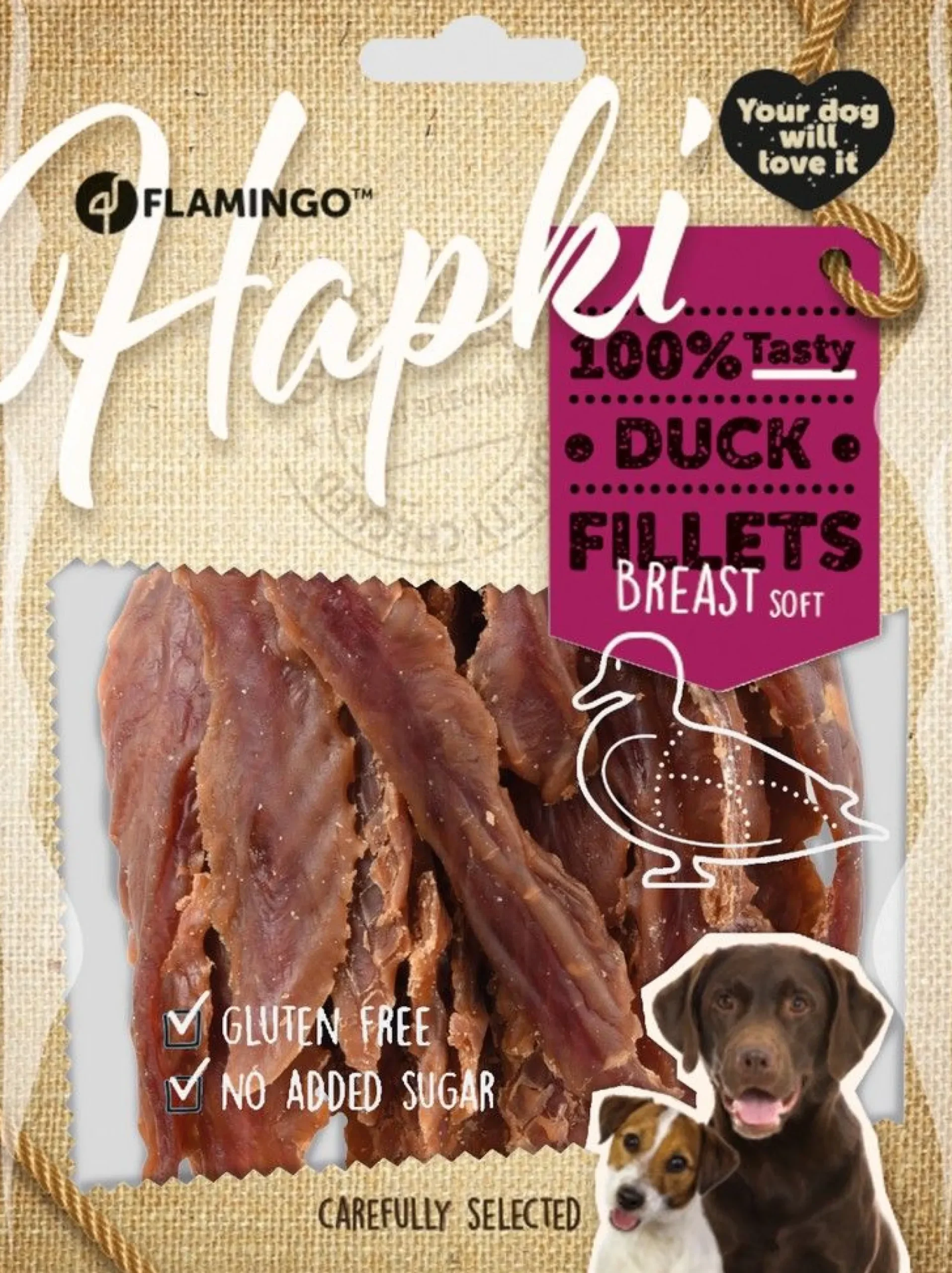 Werelddierendag|Hond Voeding|ohgreen Hapki soft duck breast fillet 170gr