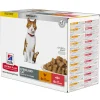 Kat Voeding|ohgreen Hill's science plan adult sterilised cat kattenvoer met kip & zalm multipack 85g