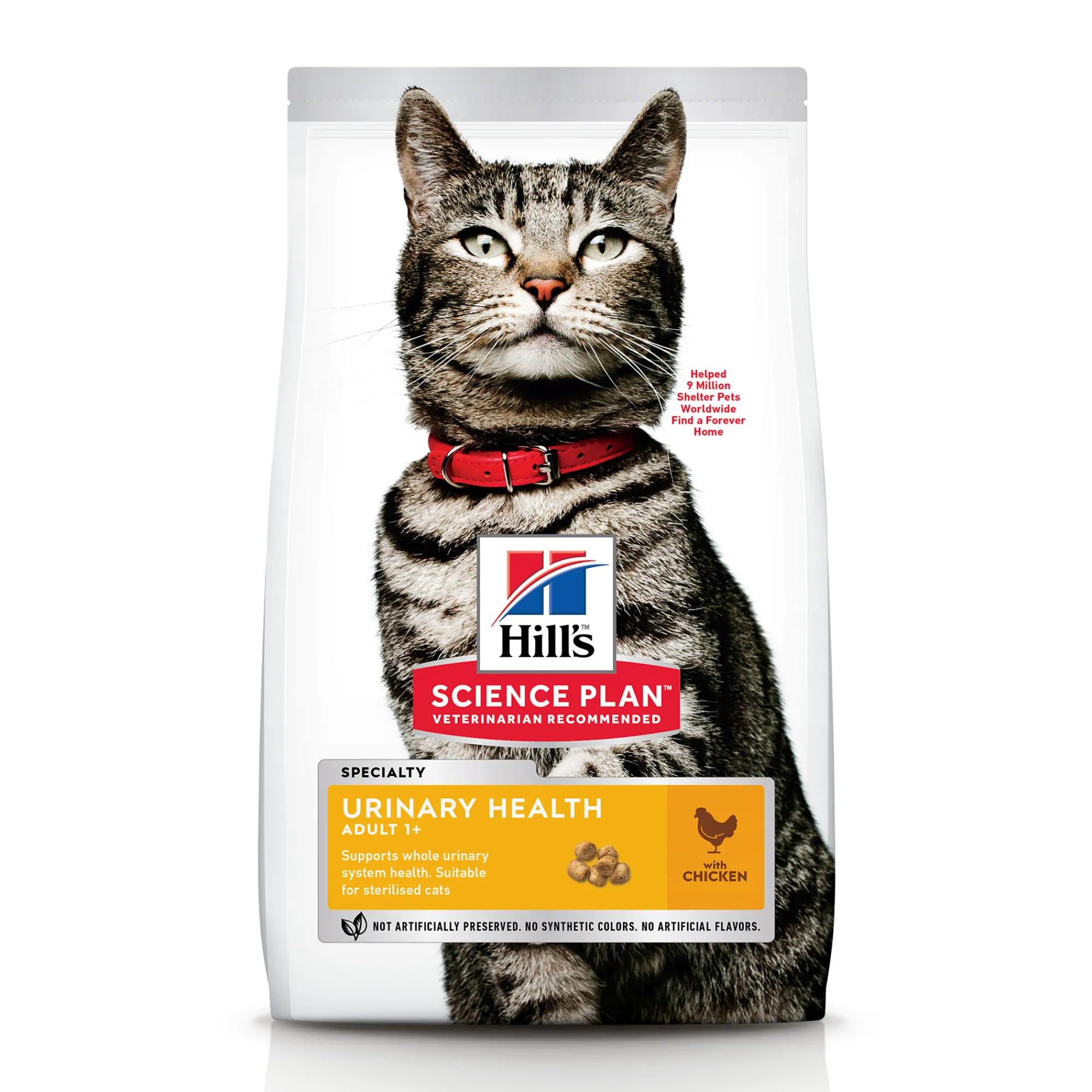 Kat Voeding|Werelddierendag|ohgreen Hill's science plan adult urinary health kattenvoer kip 1,5kg